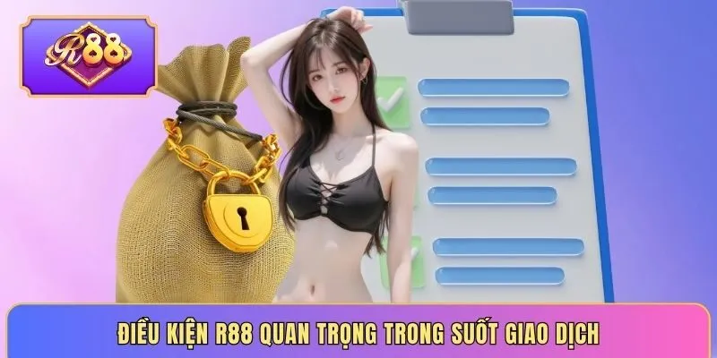 Điều kiện quan trọng trong suốt giao dịch